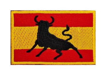 Parches: Parche de Toro con Bandera