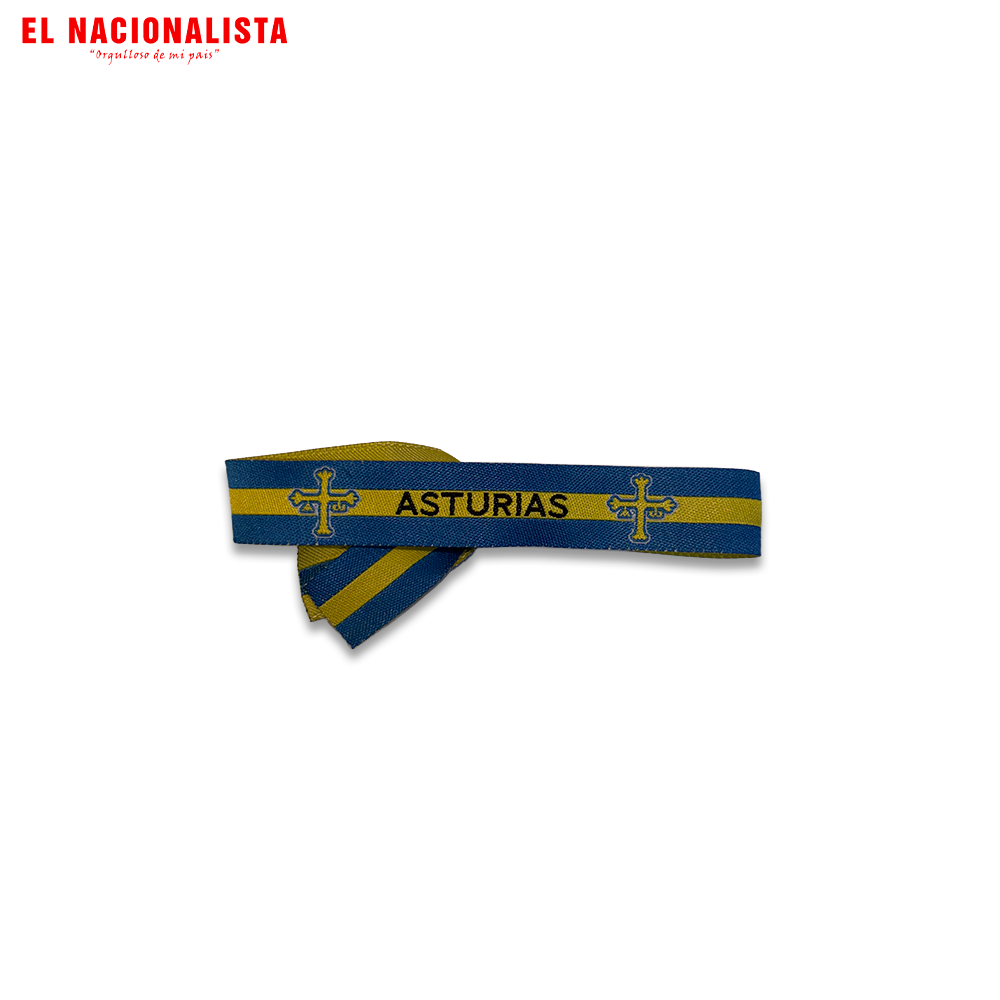 Pulsera Asturias – Azul con Cruz Victoria