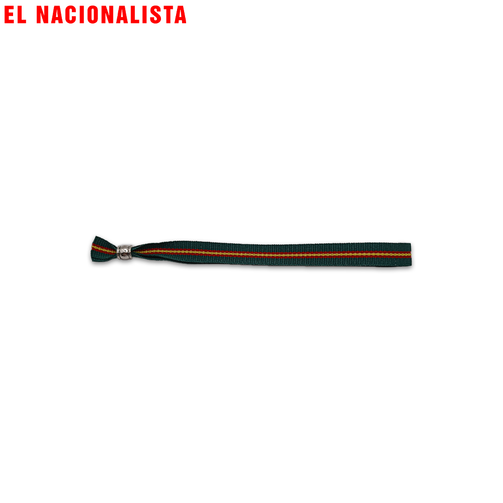 Pulsera Bandera Guardia Civil – Verde con Rayas España