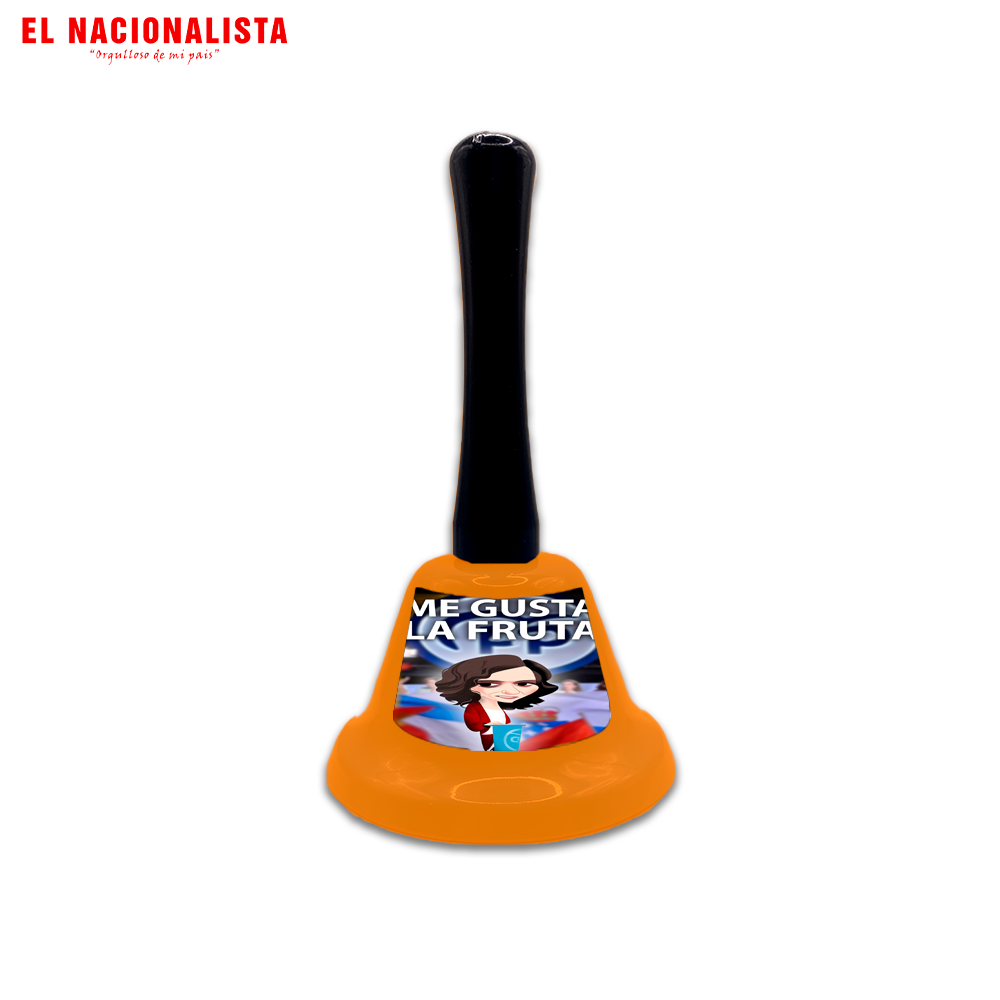 Campana Decorativa Me gusta la Fruta – Campanilla con Mango Me gusta la Fruta