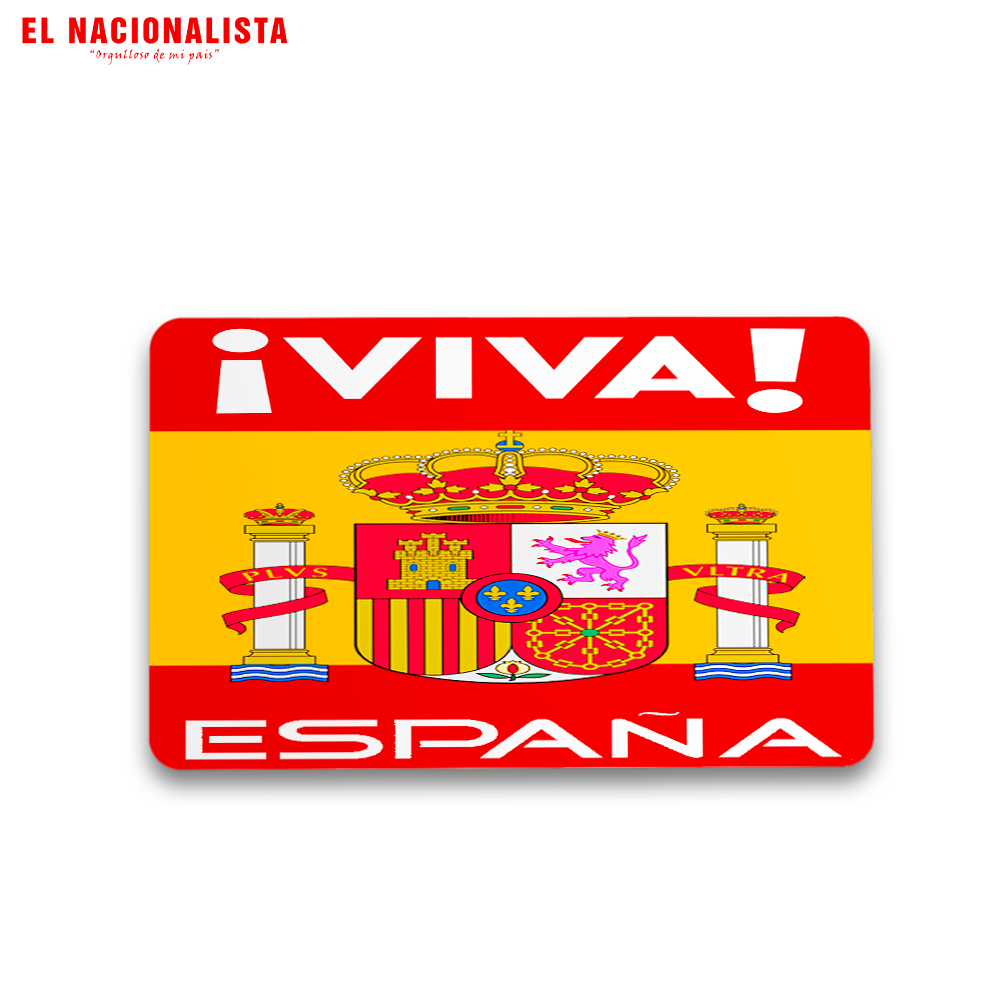 Pegatina Viva España bandera – Personaliza con Estilo Viva España bandera