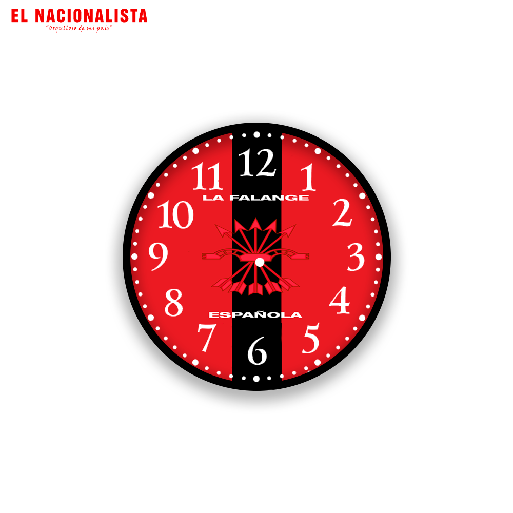 Reloj Pared Falange Española