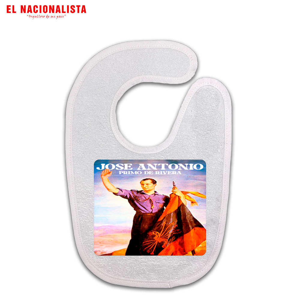 Babero para Bebé Jose Antonio Primo de Rivera – Babero Personalizado Jose Antonio Primo de Rivera