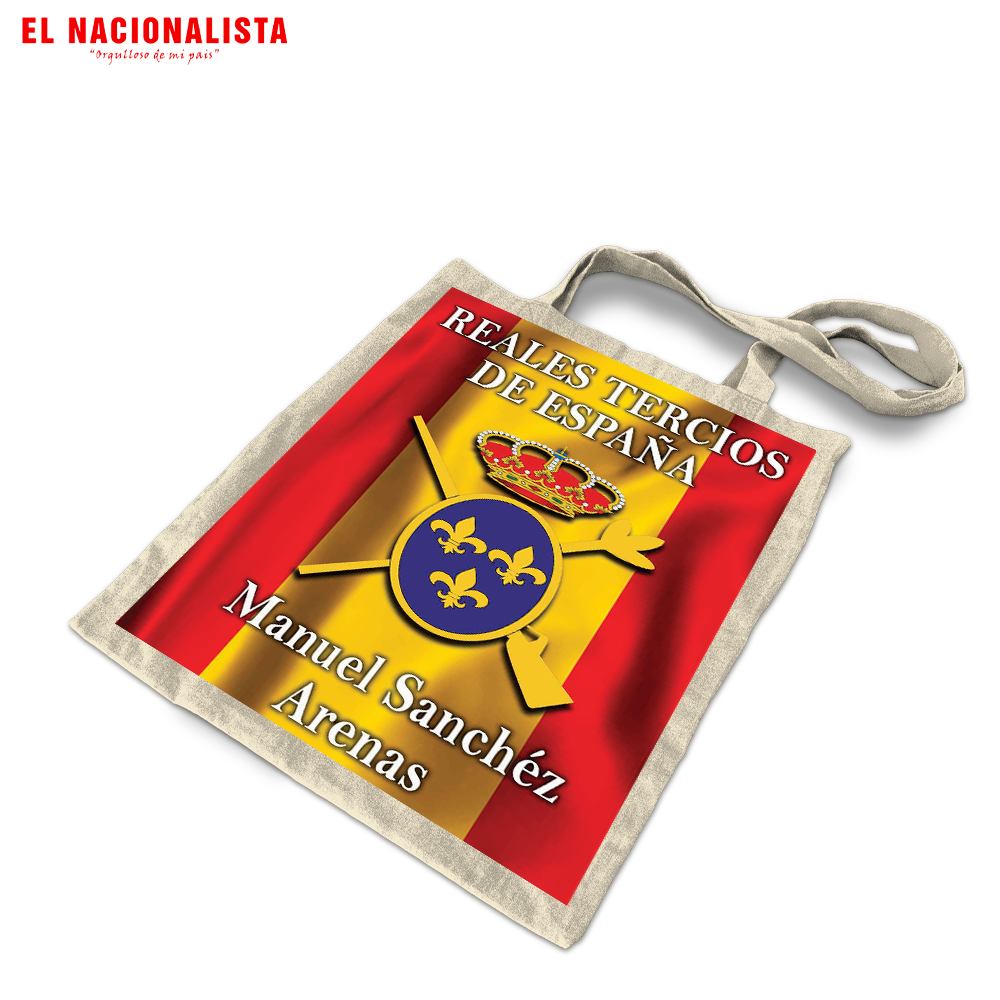 Bolsa de Tela Tote Bag Tercios de España – Bolso Tercios de España