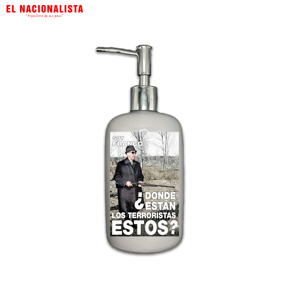 Jabón Artesanal Soy Franco donde están los Terroristas – Limpieza con Estilo Soy Franco donde están los Terroristas