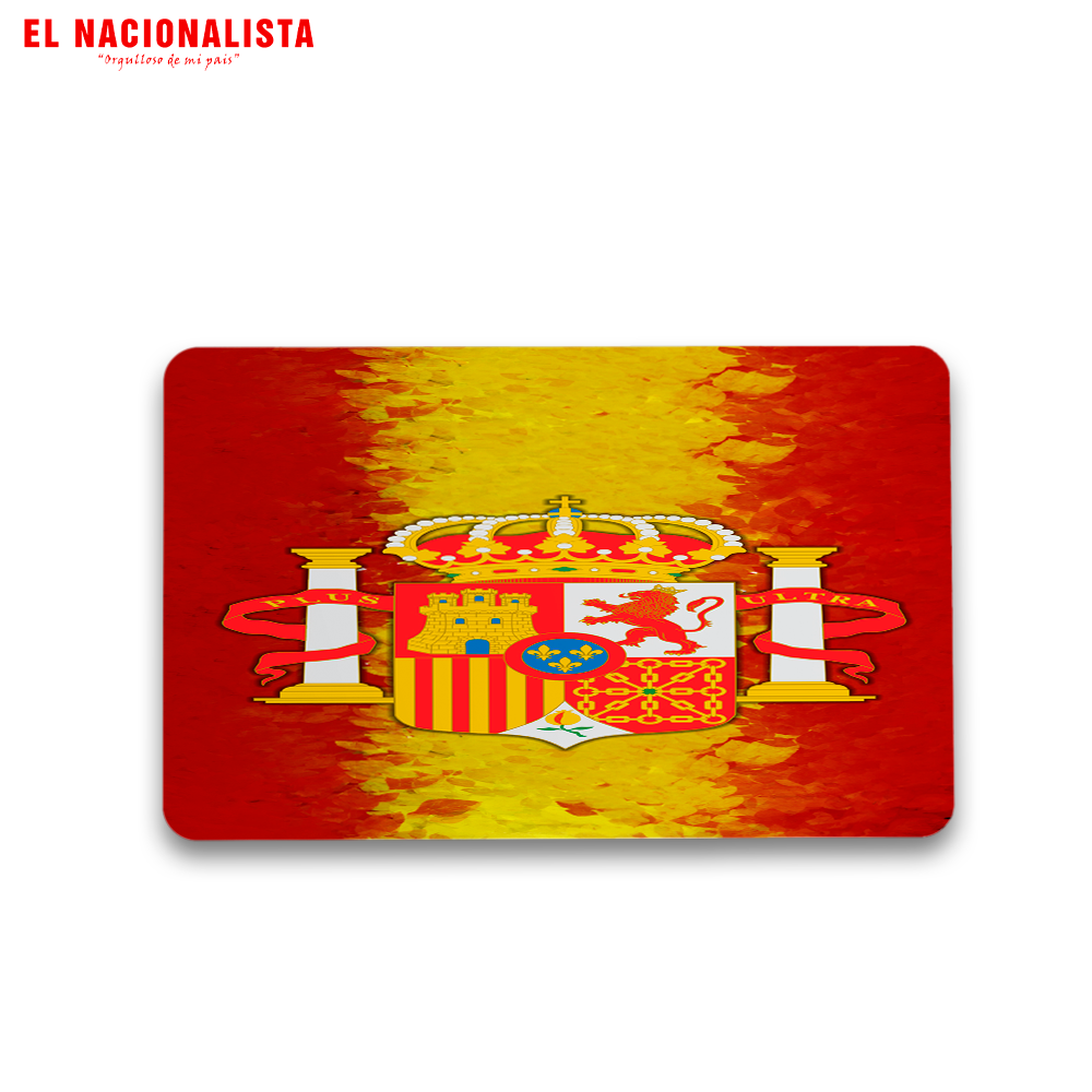 Imán Rectangular Escudo con bandera españa – Detalle Magnético Escudo con bandera españa
