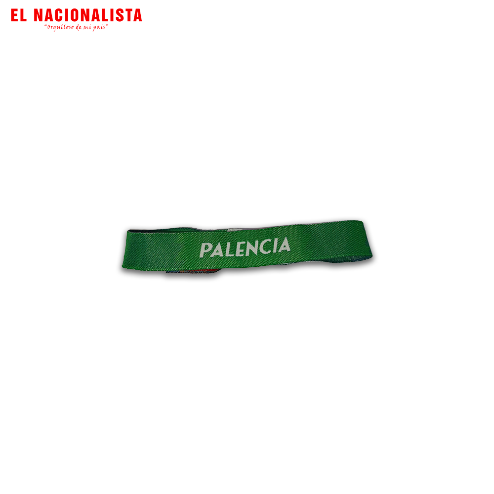 Pulsera Verde Palencia – Recuerdo de España
