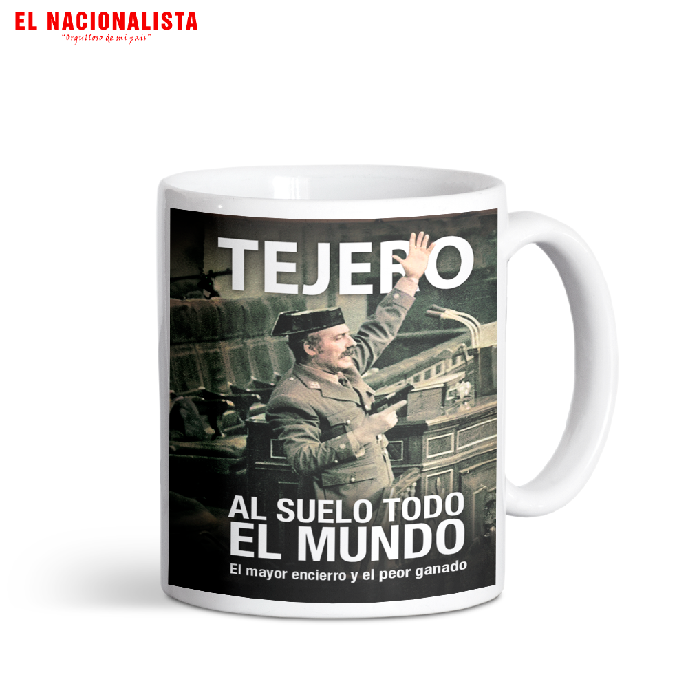Taza Tejero Al suelo todo el mundo – Tu Café con Carácter Tejero Al suelo todo el mundo