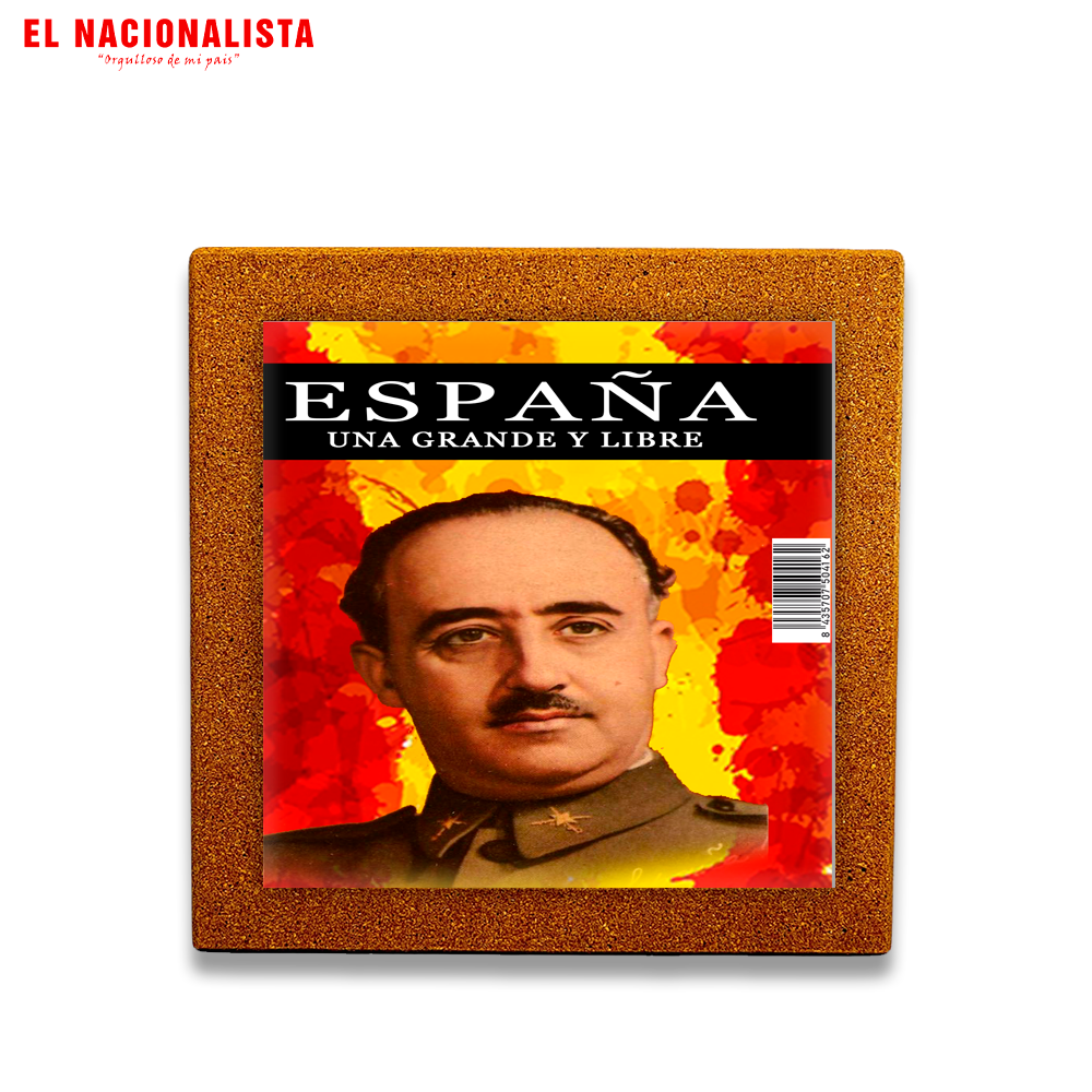 Baldosa Decorativa España Grande y Libre Franco – Arte para tu Hogar España Grande y Libre Franco