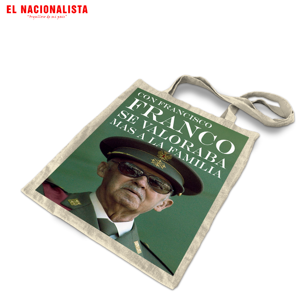 Bolsa Con Francisco Franco se valoraba la Familia