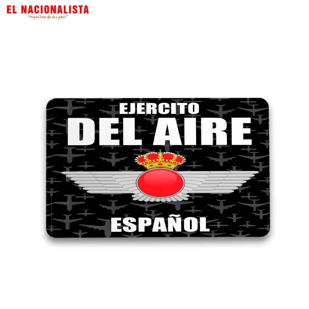 Imán Cuadrado para Nevera Ejército del Aire Español – Souvenir Magnético con Emblema del Ejército del Aire