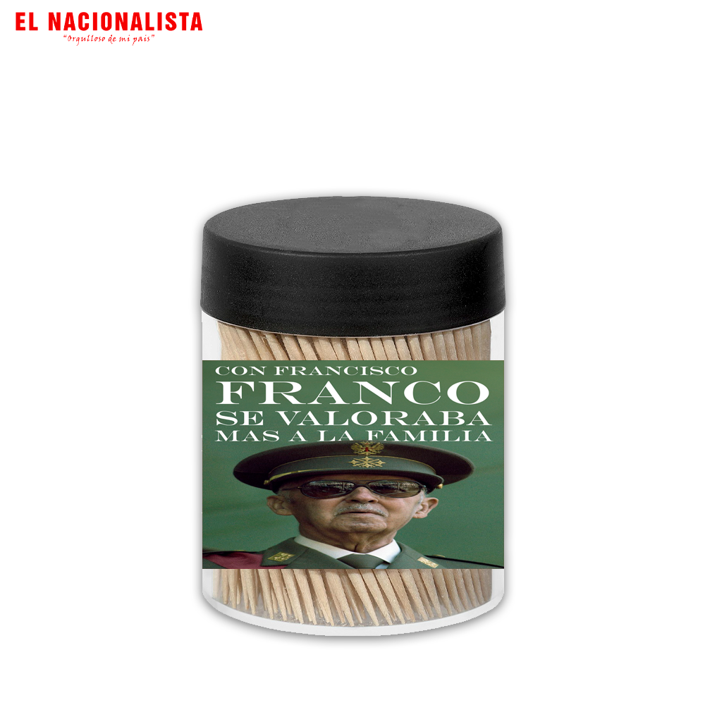 Palillos Con Francisco Franco se valoraba la Familia