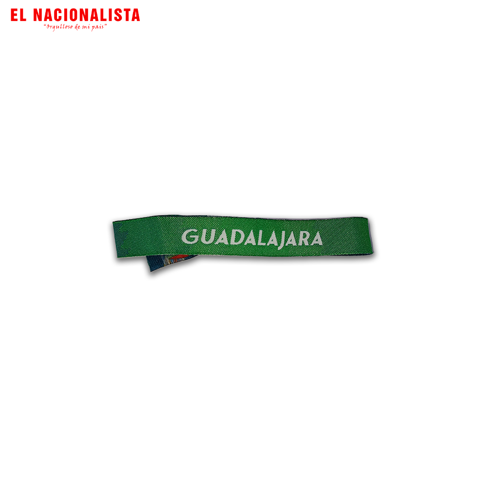 Pulsera Verde Guadalajara – Recuerdo de España