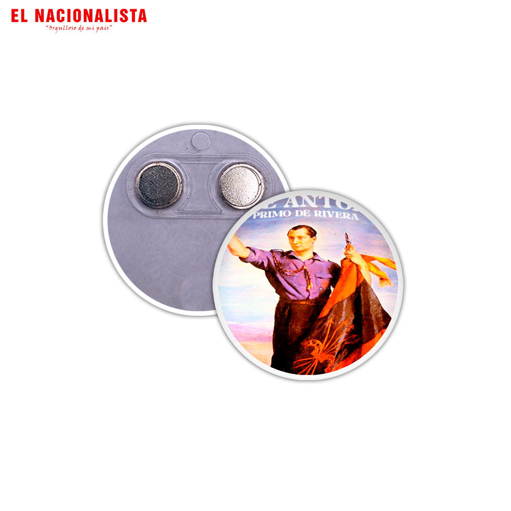 Imán Redondo Jose Antonio Primo de Rivera – Souvenir Magnético Jose Antonio Primo de Rivera