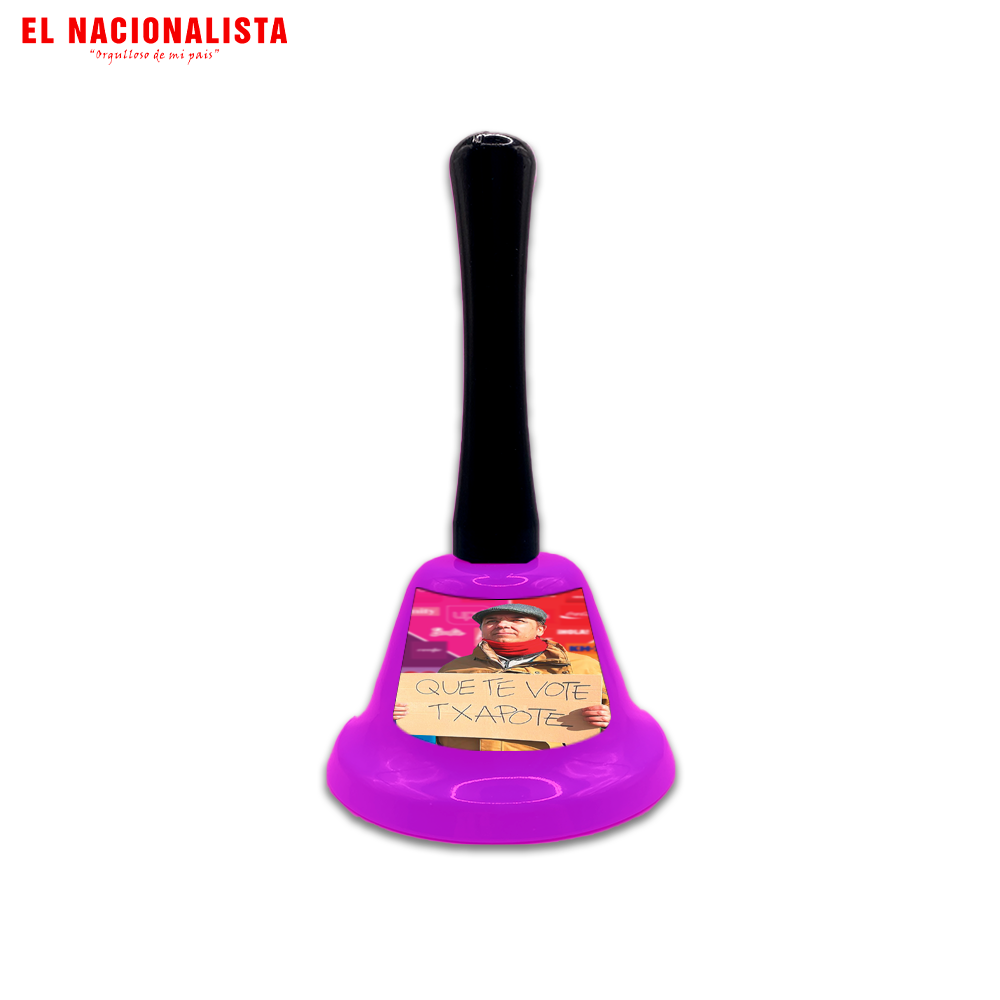Campana Decorativa Que te vote Txapote – Toque Clásico Que te vote Txapote