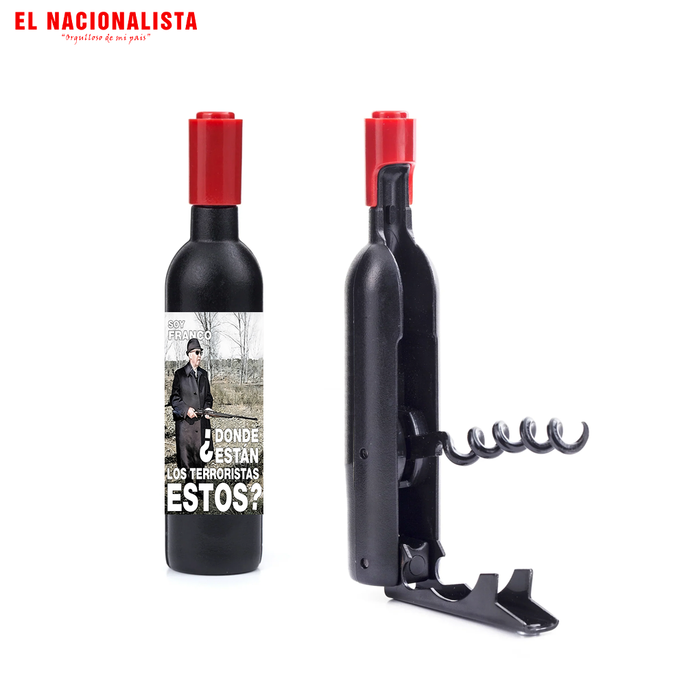 Sacacorchos Soy Franco donde están los Terroristas – Abre con Estilo Soy Franco donde están los Terroristas