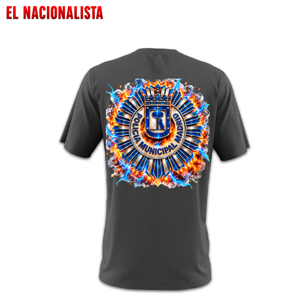 Camiseta Policía Municipal de Madrid Retro