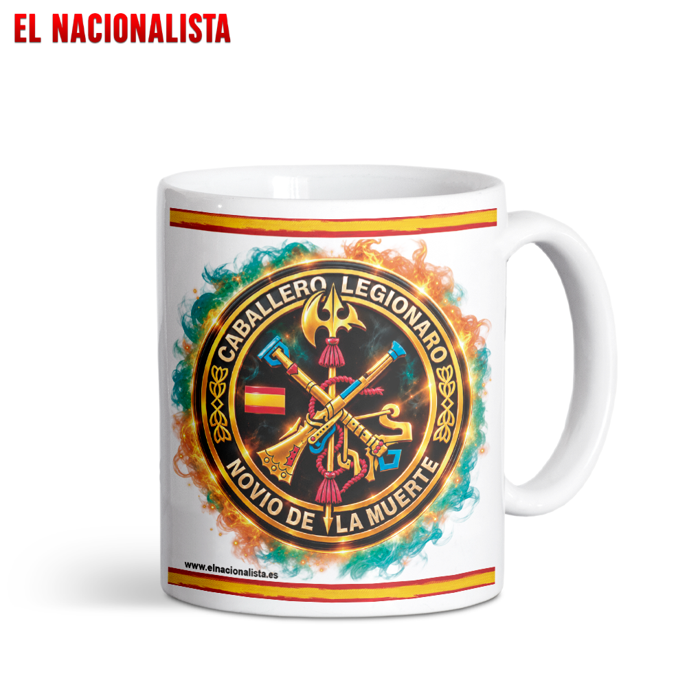 Taza Caballero Legionario Novio de la Muerte
