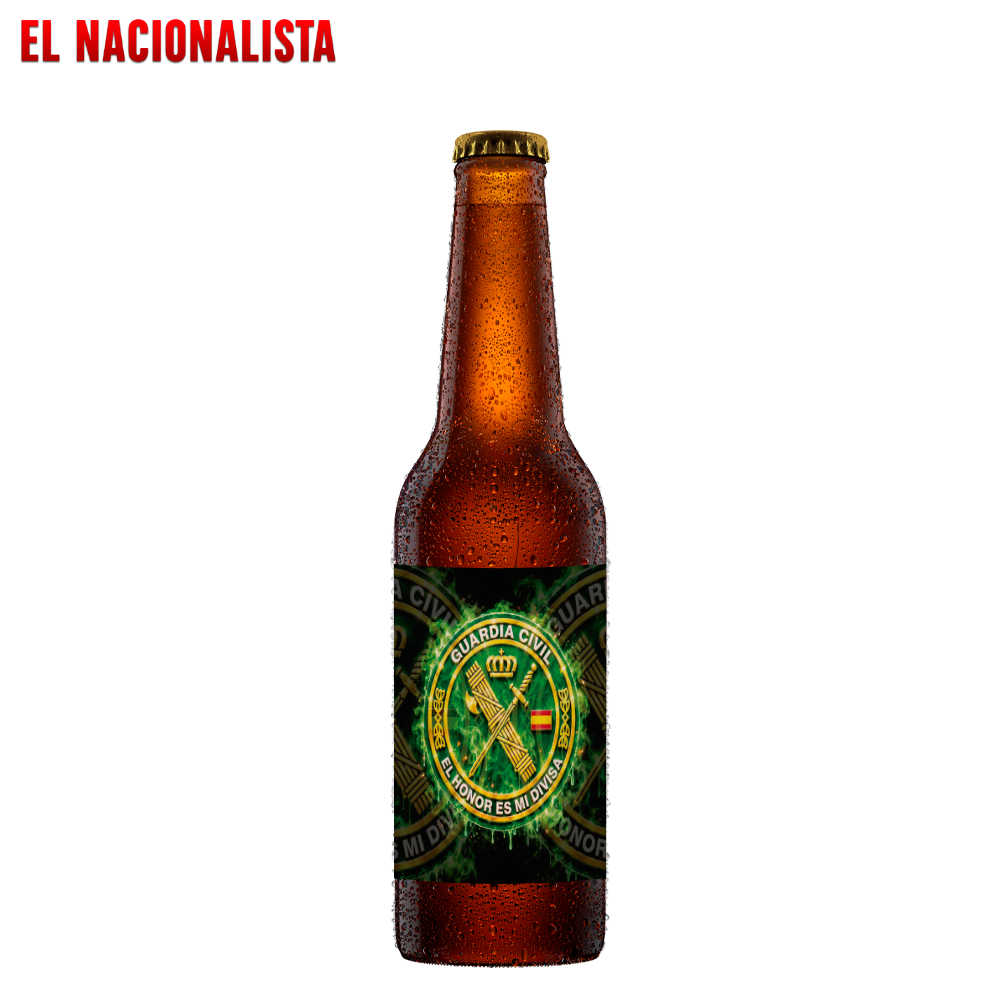 Cerveza Escudo Guardia Civil