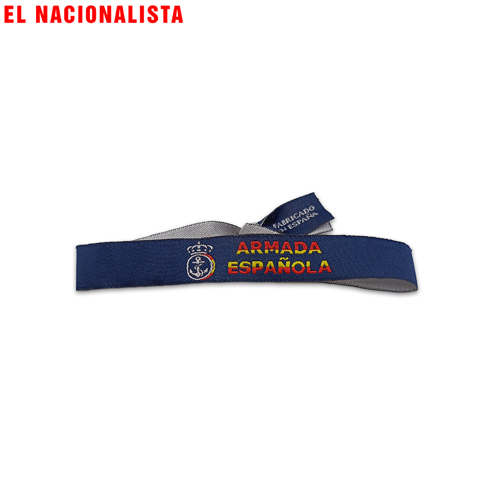 Pulsera Armada Española – Azul con Emblema