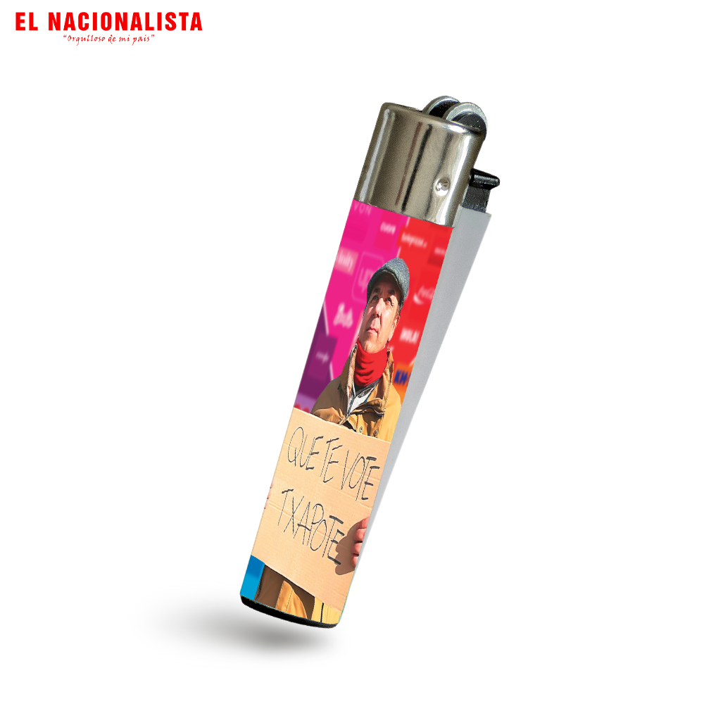 Mechero Que te vote Txapote – Enciende con Estilo Que te vote Txapote