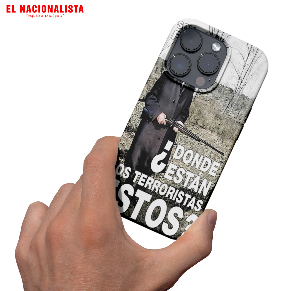 Funda de Móvil Soy Franco donde están los Terroristas – Protección con Estilo Soy Franco donde están los Terroristas