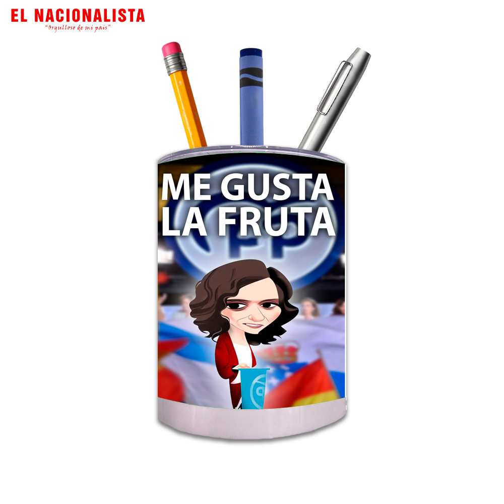 Porta Lápices Circular Me gusta la Fruta – Cubilete Organizador Me gusta la Fruta