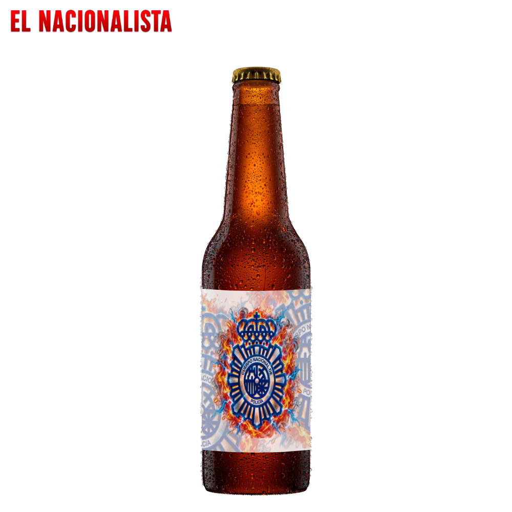 Cerveza Cuerpo Nacional de Policía - Versión 2