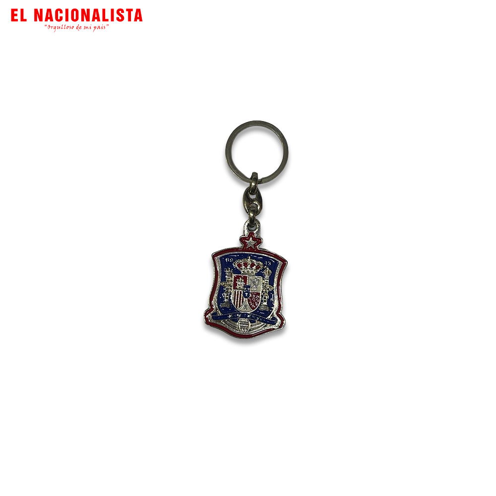 Llavero Plateado Selección Española – Escudo RFEF