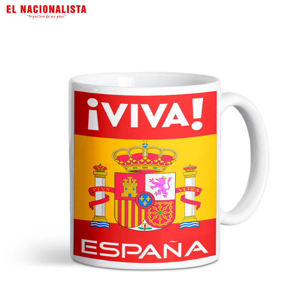 Taza Viva España bandera – Tu Café con Carácter Viva España bandera