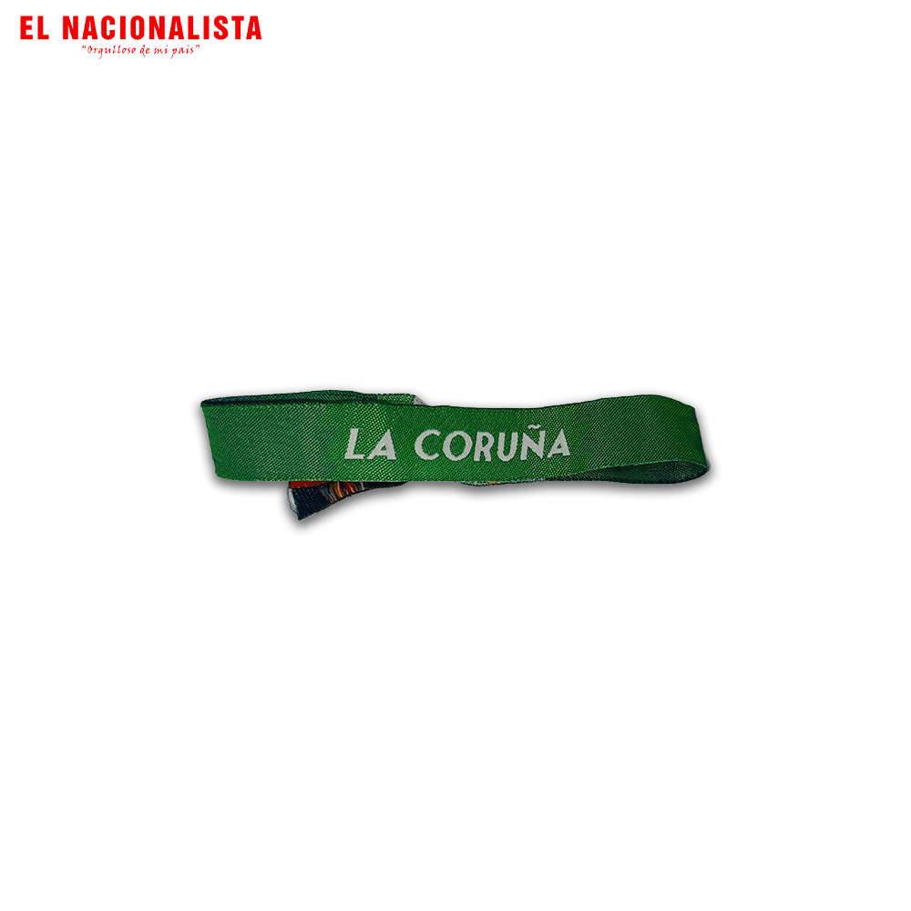 Pulsera Verde La Coruña – Recuerdo de España