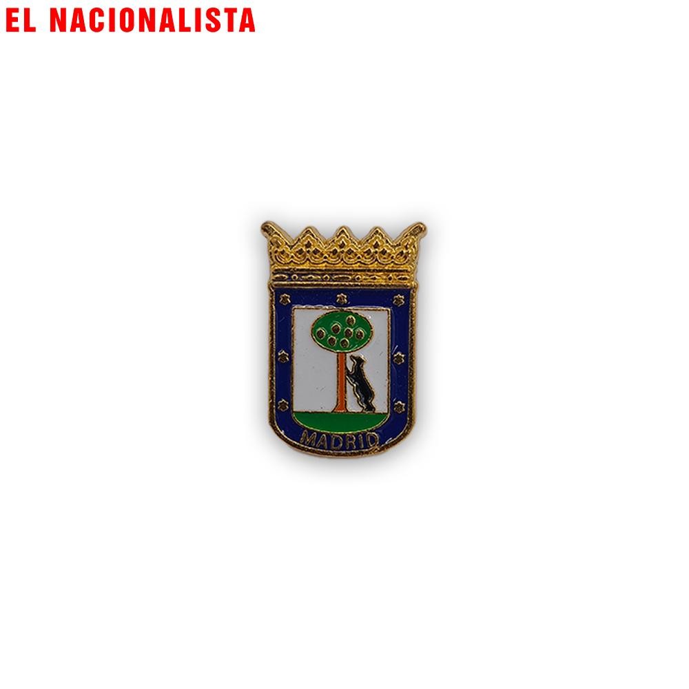 Pin Escudo de Madrid – Oso y Madroño Corona