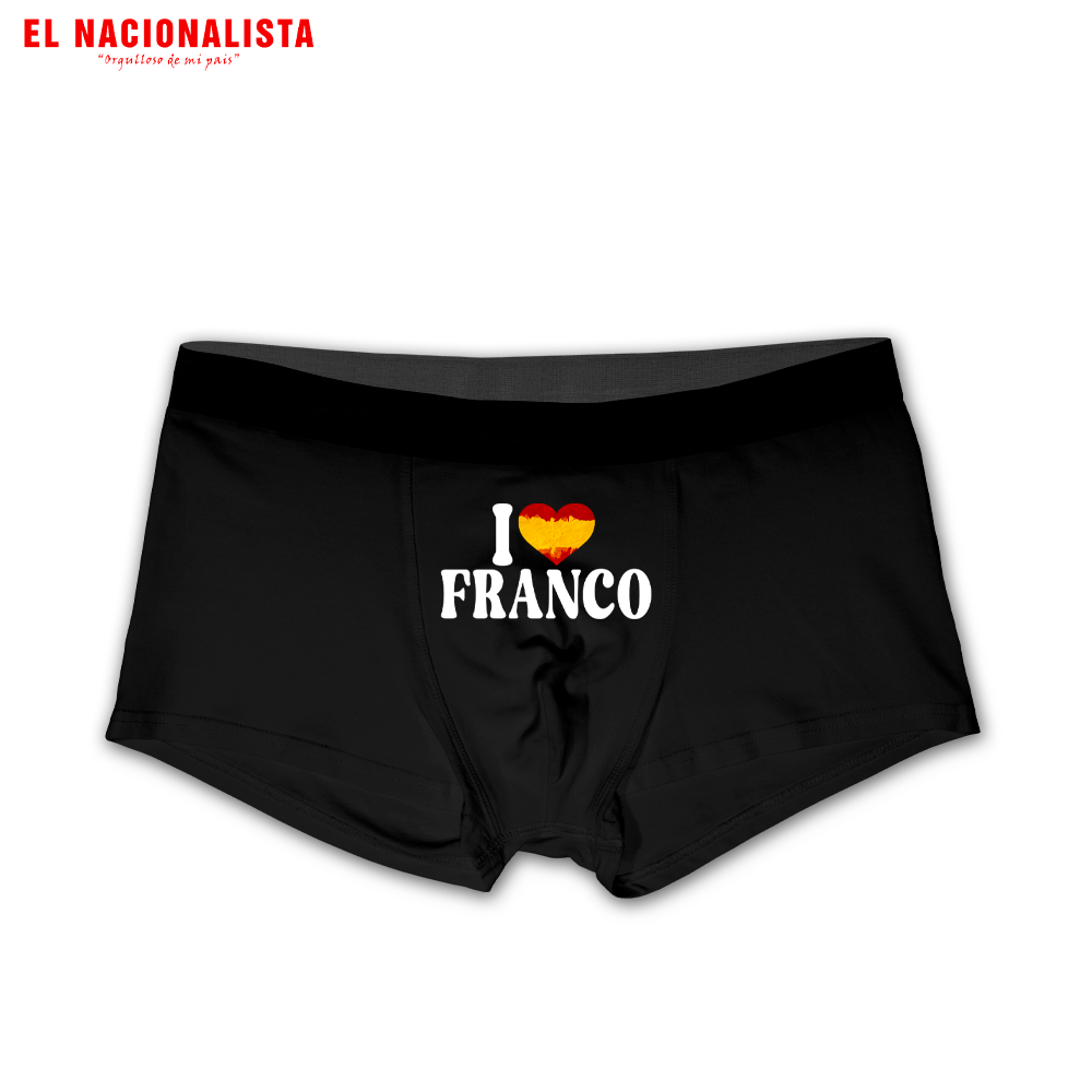 Boxer "I LOVE FRANCO"