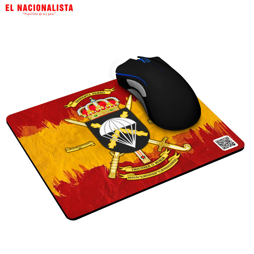Alfombrilla para Ratón Bandera de España - Paracaidista