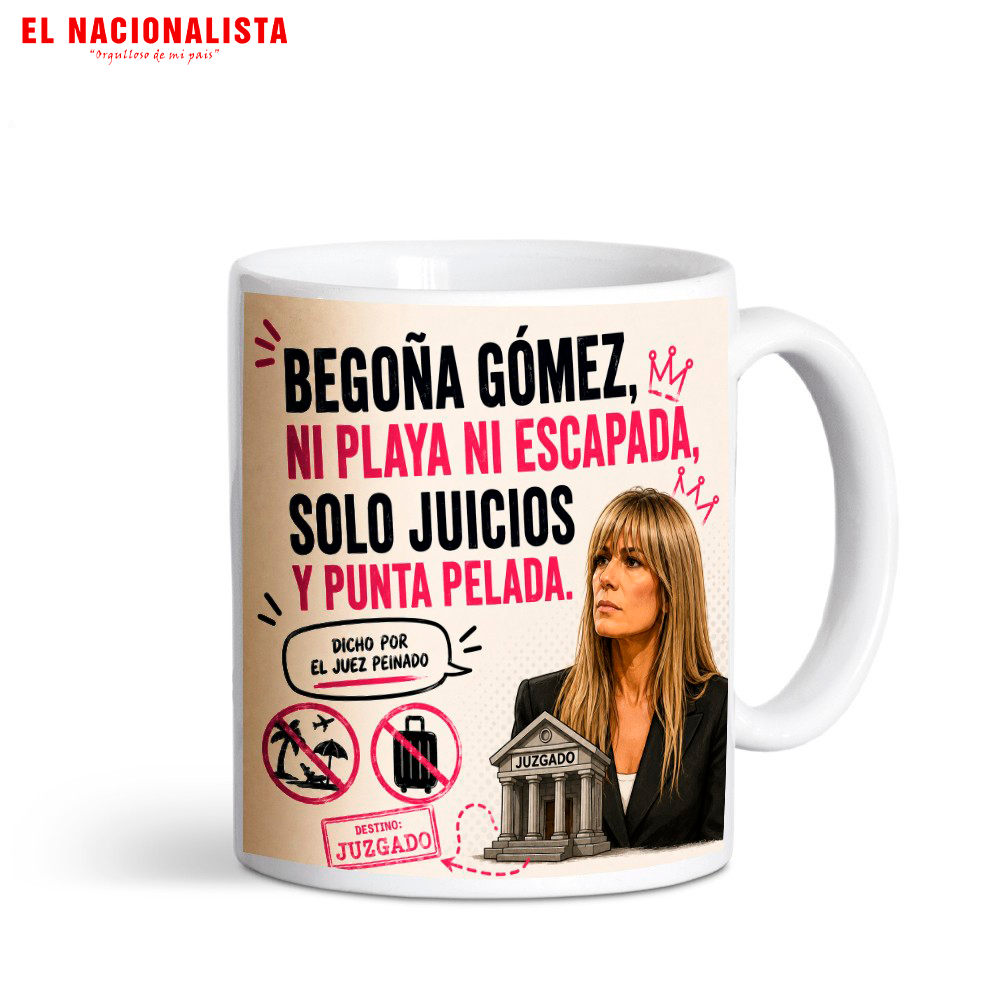 Taza Humor Político - Begoña Gómez