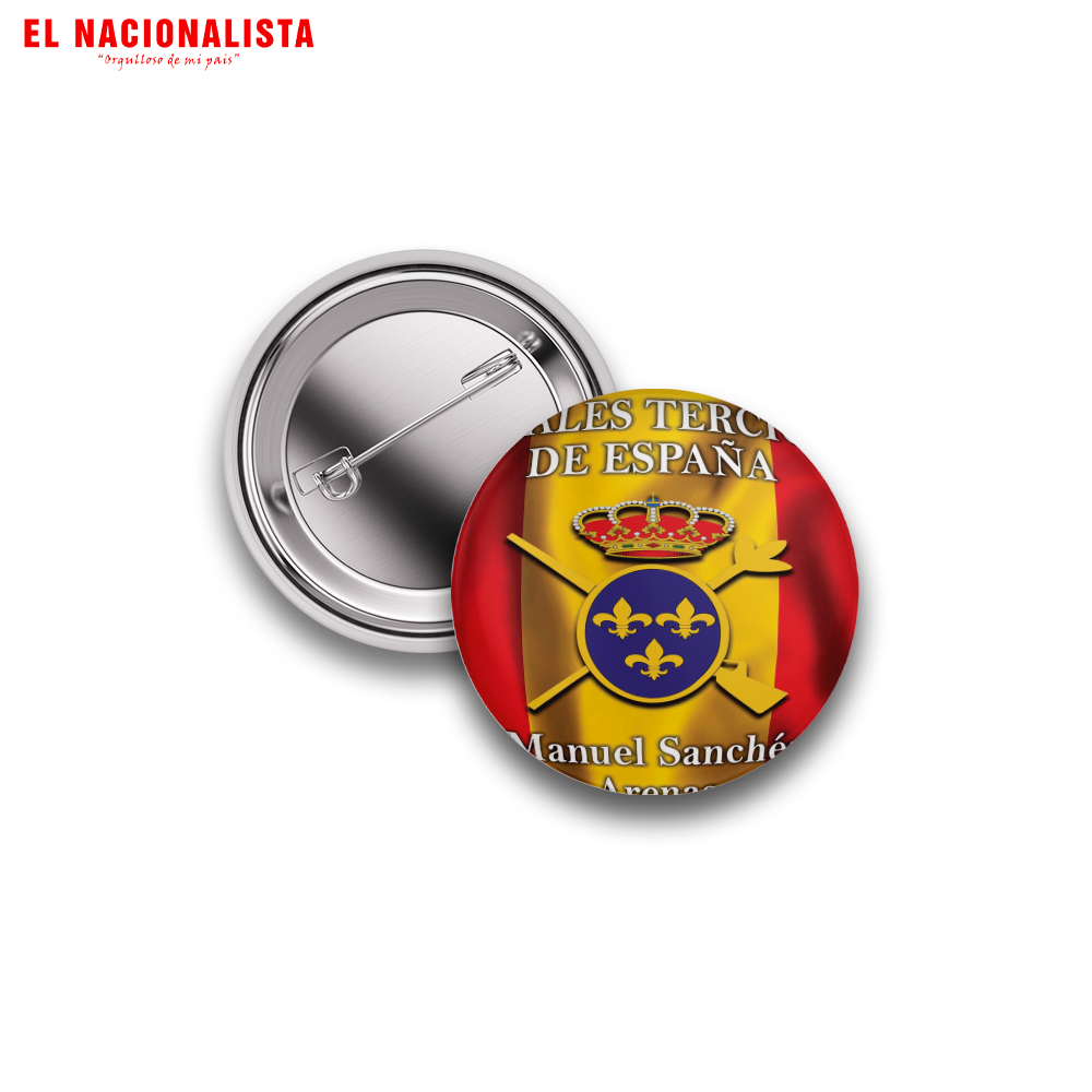 Pin de Solapa Tercios de España – Insignia Metálica Tercios de España