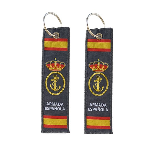 Llavero: Llavero de Tela "Armada Española" v5