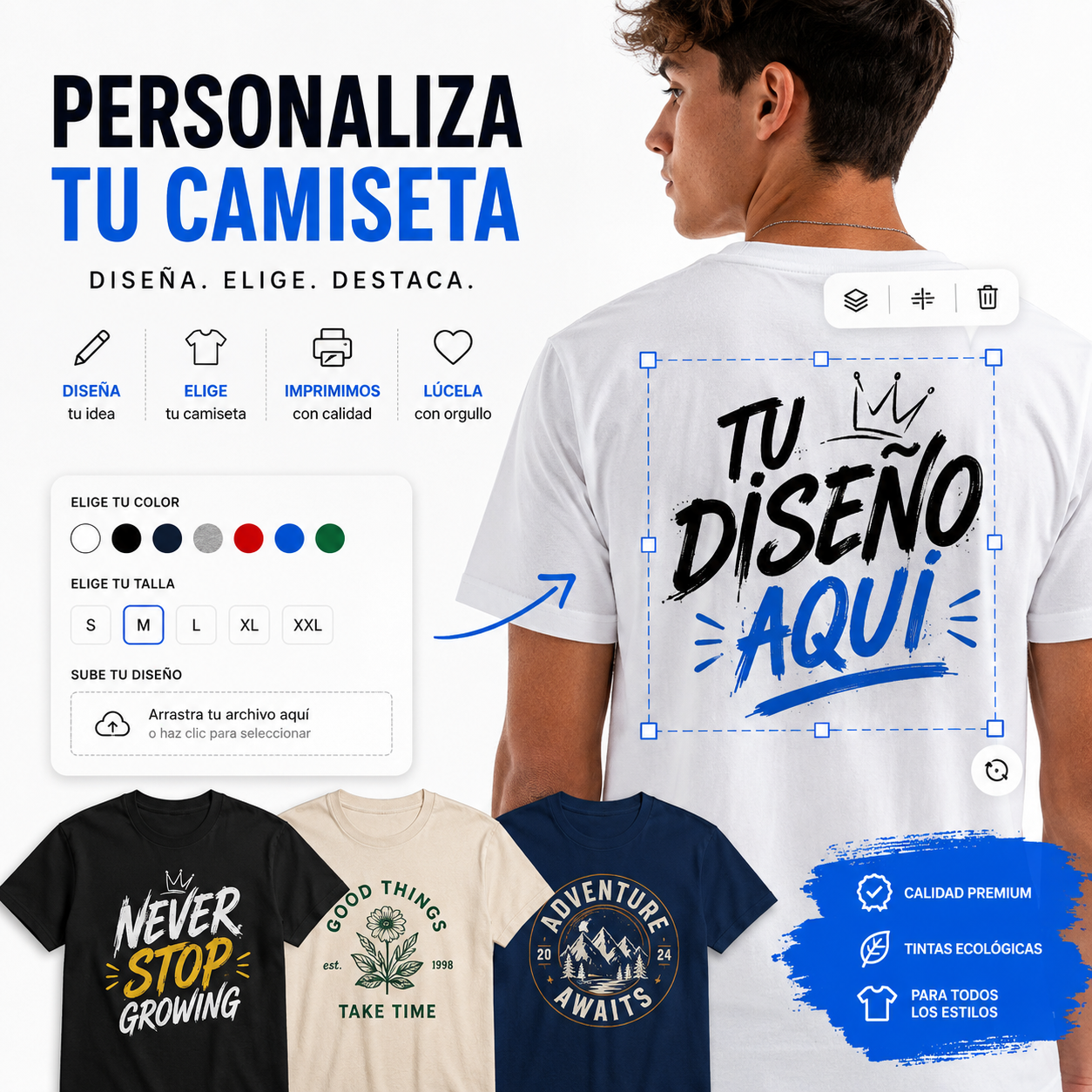 Camiseta Personalizada El Nacionalista
