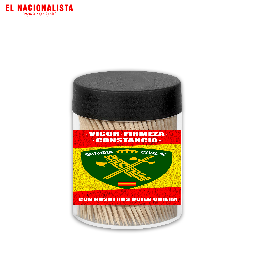 Bote de Palillos Guardia Civil – Palillero de Cocina Guardia Civil