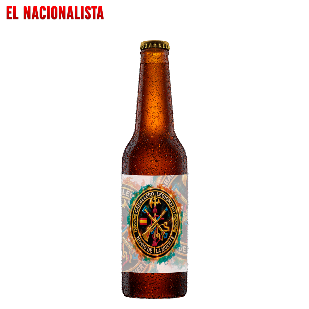 Cerveza Caballero Legionario Novio de la Muerte - Versión 2