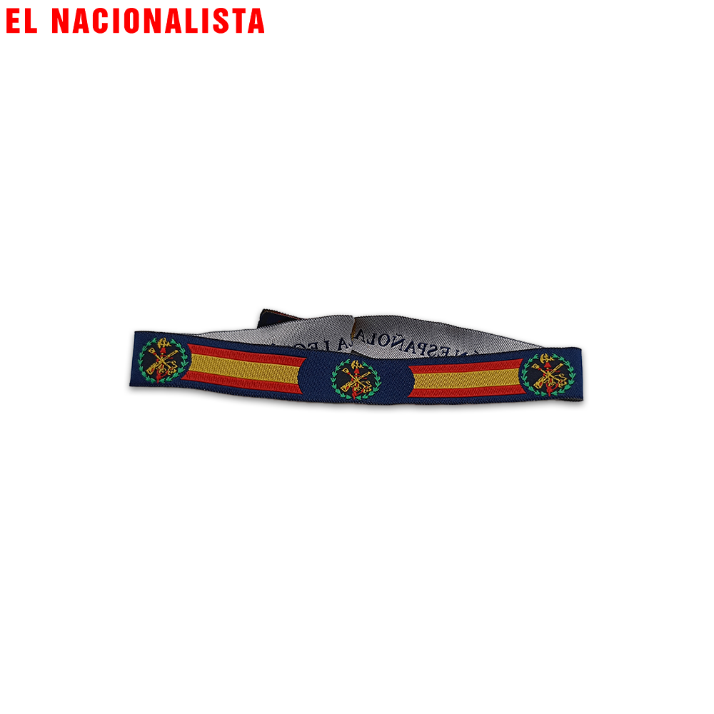 Pulsera Legión Española – Azul Bandera con Emblema
