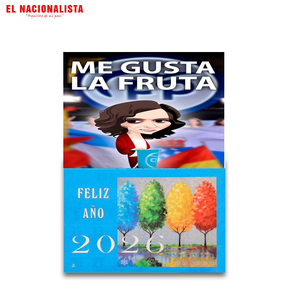 Calendario 2026 Me gusta la Fruta – Planificador Anual Me gusta la Fruta