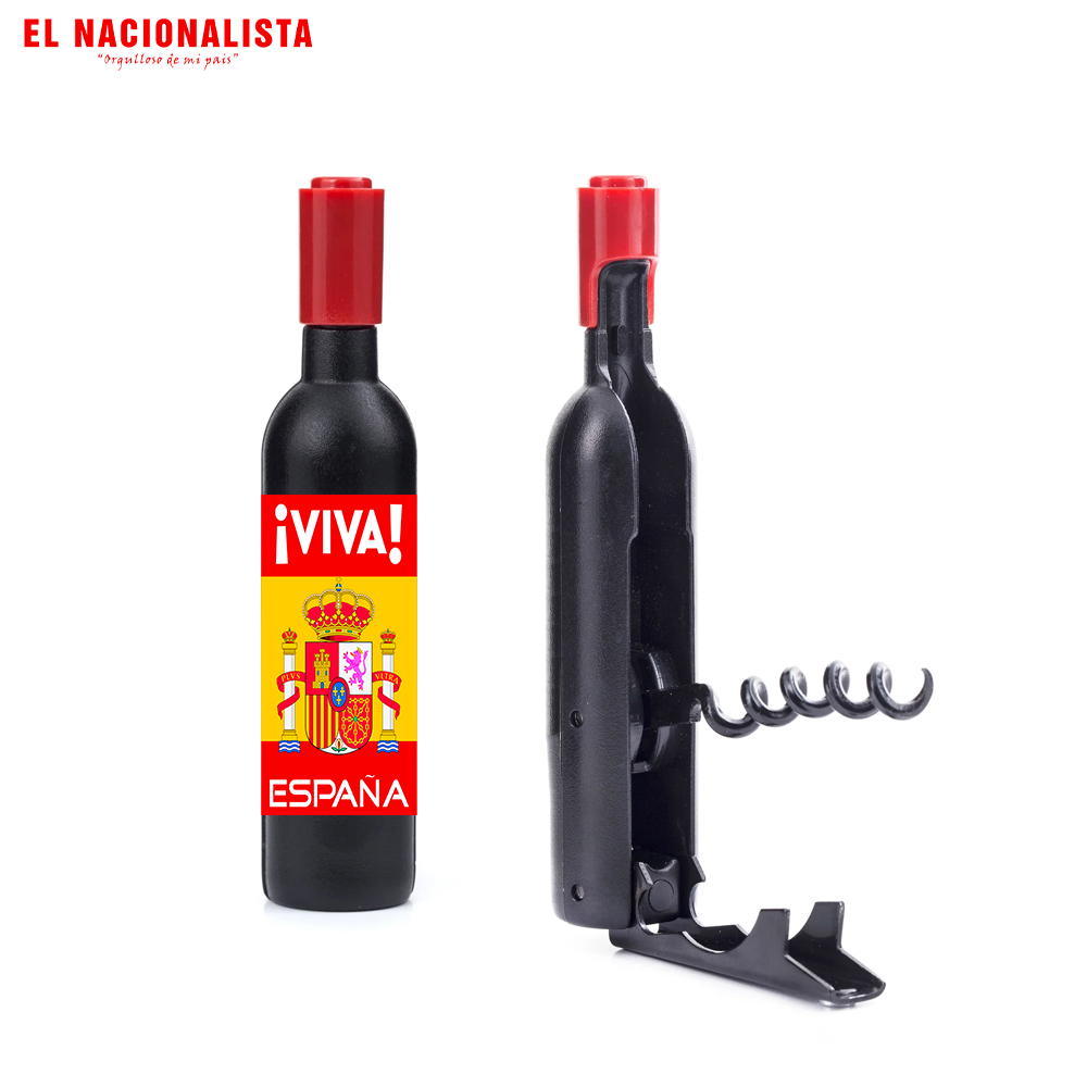 Sacacorchos Viva España bandera – Abre con Estilo Viva España bandera