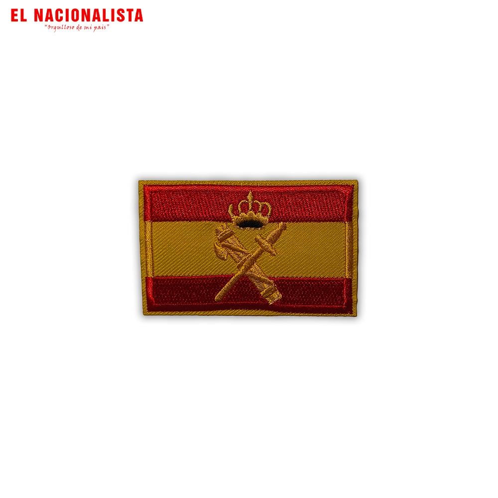 Parche Térmico Guardia Civil Bandera – Emblema Dorado