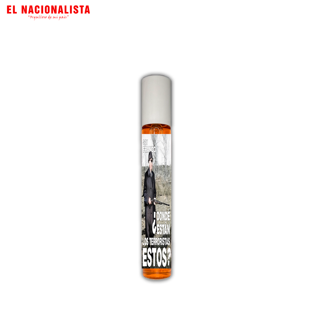 Perfume Soy Franco donde están los Terroristas – Fragancia Exclusiva Soy Franco donde están los Terroristas