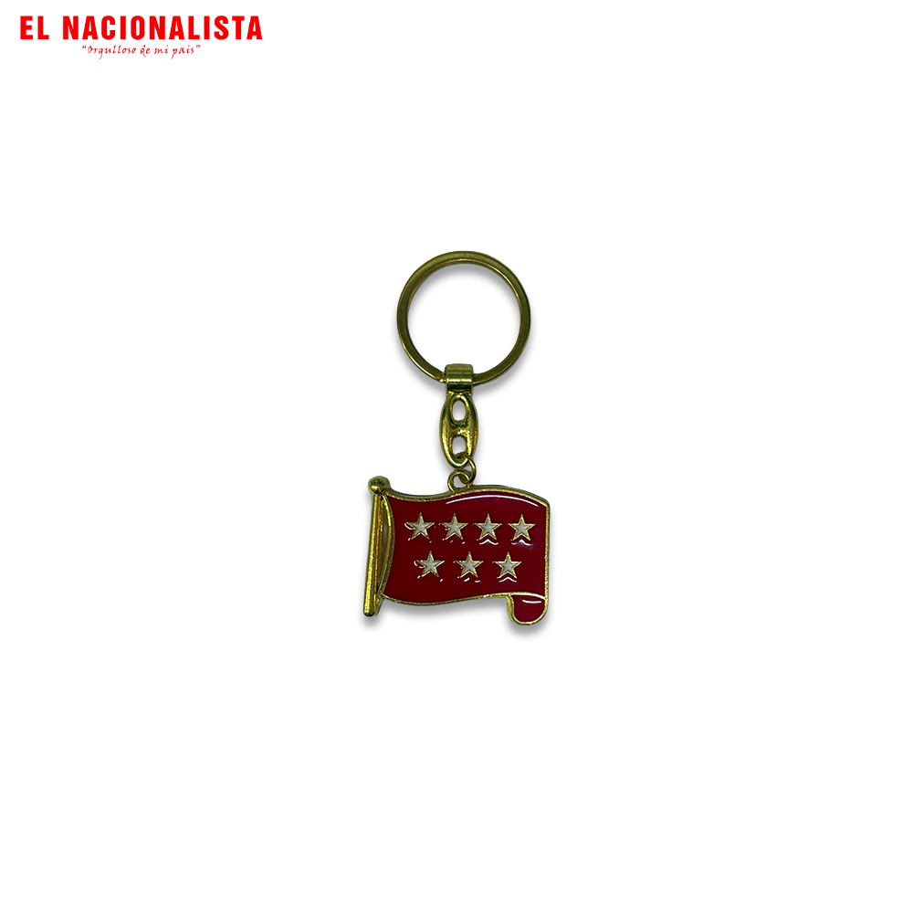 Llavero Dorado Comunidad de Madrid – Orgullo Madrileño