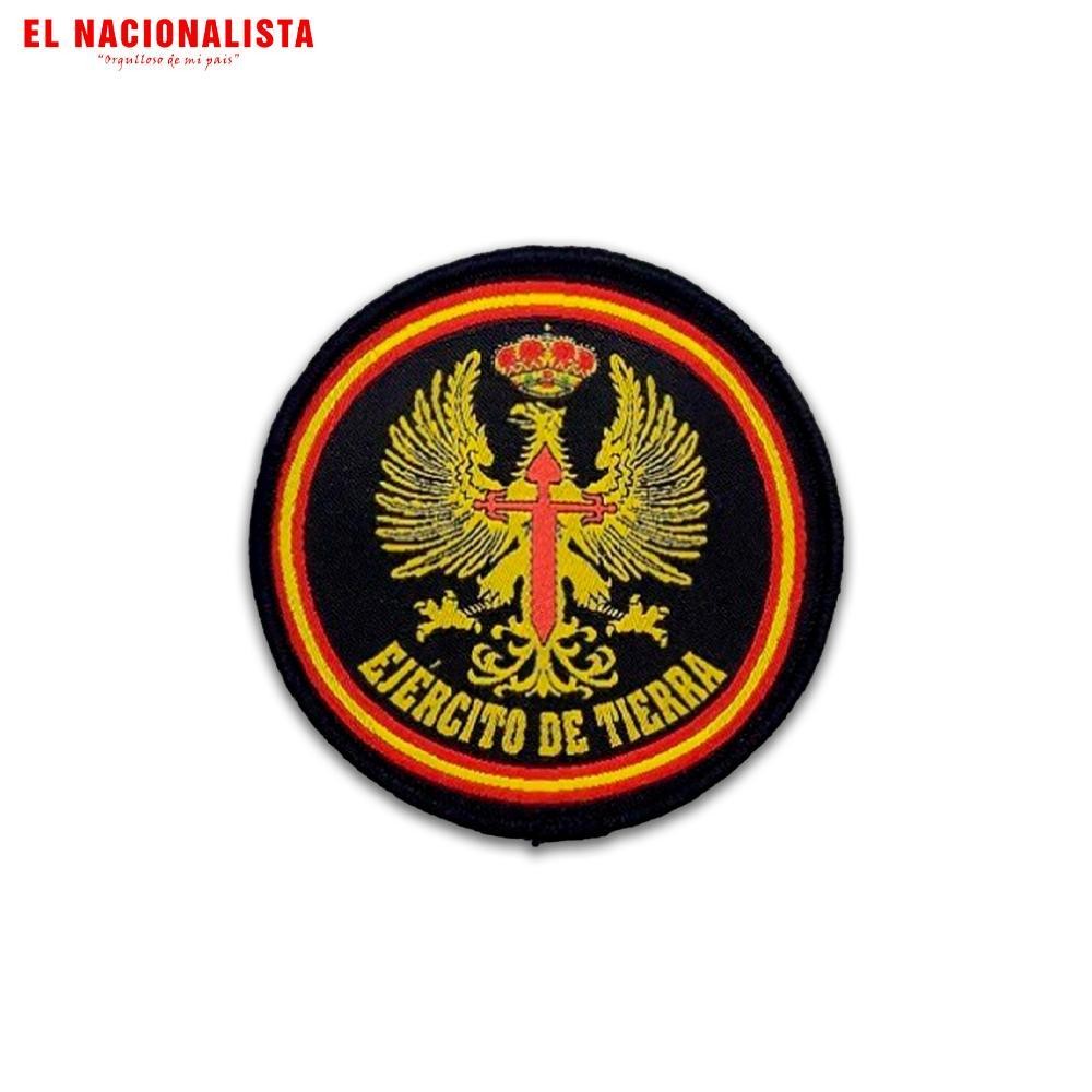 Parche Térmico Ejército de Tierra Redondo – Emblema Dorado