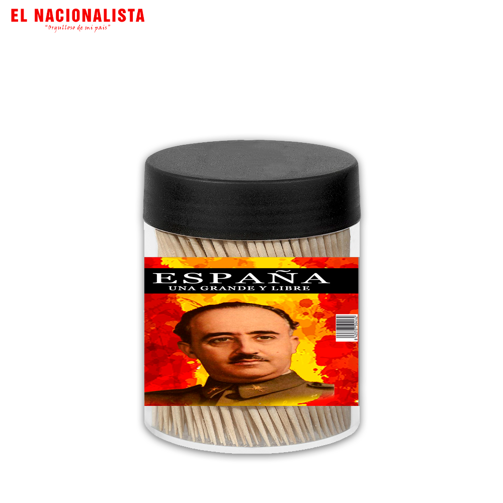 Palillero España Grande y Libre Franco – Detalle para tu Mesa España Grande y Libre Franco