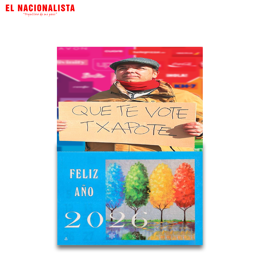 Calendario Que te vote Txapote – Tu Año con Estilo Que te vote Txapote