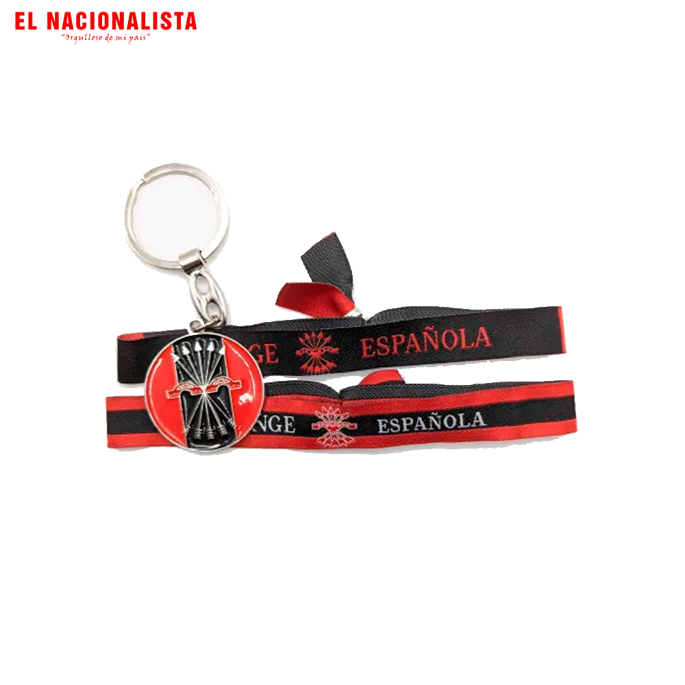 Pack Pulseras + Llavero "Guardia Civil"